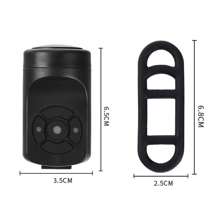 Campanello elettrico per bicicletta 120db 4 modalità Avvisatore acustico antifurto per ciclismo ricaricabile, 120db