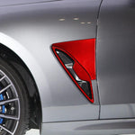 Per BMW Serie 8 G14 2019-2024 4 pezzi/set adesivi parafango anteriore universali