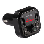 B9 Smart Digital Display Dual USB Caricabatteria da auto Bluetooth con funzione di chiamata in vivavoce