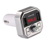 B9 Smart Digital Display Dual USB Caricabatteria da auto Bluetooth con funzione di chiamata in vivavoce