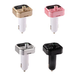 B9 Smart Digital Display Dual USB Caricabatteria da auto Bluetooth con funzione di chiamata in vivavoce