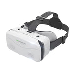 Casco VR SHINECON G15 Occhiali per realtà virtuale VR Occhiali 3D per telefono da gioco tutto in uno, G15 White, G15 Black