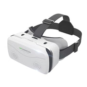Casco VR SHINECON G15 Occhiali per realtà virtuale VR Occhiali 3D per telefono da gioco tutto in uno, G15 White, G15 Black