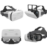 Casco VR SHINECON G15 Occhiali per realtà virtuale VR Occhiali 3D per telefono da gioco tutto in uno, G15 White, G15 Black