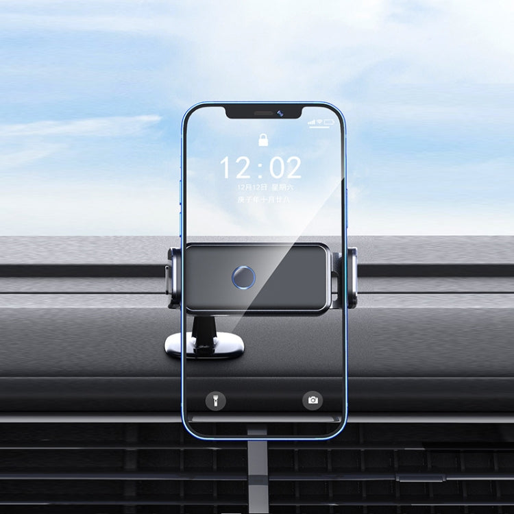 Presa d'aria per auto Smart Navigation Supporto per telefono cellulare elettrico, 660 Black, 660 Gray, 661 Clamping, 661 Paste