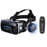 7th VR Occhiali 3D Virtual Reality Game Occhiali digitali con auricolare, G04EA Increase Version, G04EA+B01 Handle, G04EA+B03 Handle