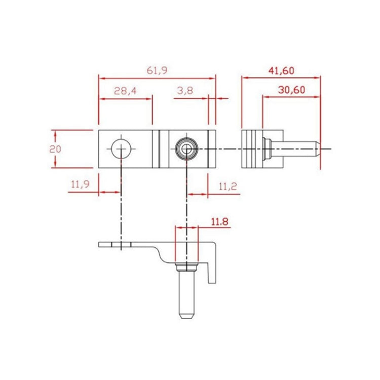 Fusibile MRBF della colonna della batteria del veicolo elettrico di nuova energia 2pcs, Battery Column MRBF Fuse