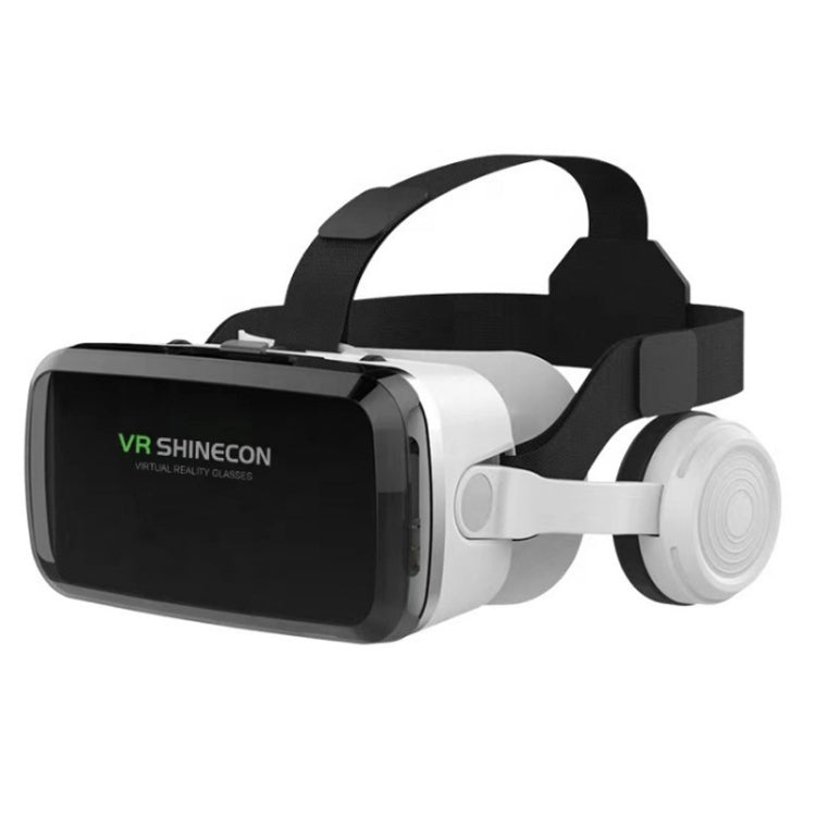Occhiali VR per casco per realtà virtuale 3D con auricolare Bluetooth, G04BS, G04BS+B01 Handle, G04BS+B03 Handle