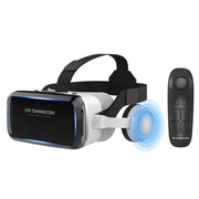 Occhiali VR per casco per realtà virtuale 3D con auricolare Bluetooth, G04BS, G04BS+B01 Handle, G04BS+B03 Handle