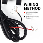 Misuratore tensione batteria moto YL-M01 con LED