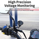 Misuratore tensione batteria moto YL-M01 con LED