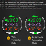 Strumento di modifica del motociclo per visione notturna a LED 9-24V, Morfayer YL-M05 4 In 1 Water Temperature Model, Morfayer YL-M05 5 In 1 Water Temperature Model, Morfayer YL-M05 5 In 1 Environmental Temperature Model                                ...