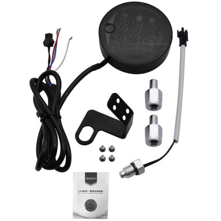 Strumento di modifica del motociclo per visione notturna a LED 9-24V, Morfayer YL-M05 4 In 1 Water Temperature Model, Morfayer YL-M05 5 In 1 Water Temperature Model, Morfayer YL-M05 5 In 1 Environmental Temperature Model                                ...