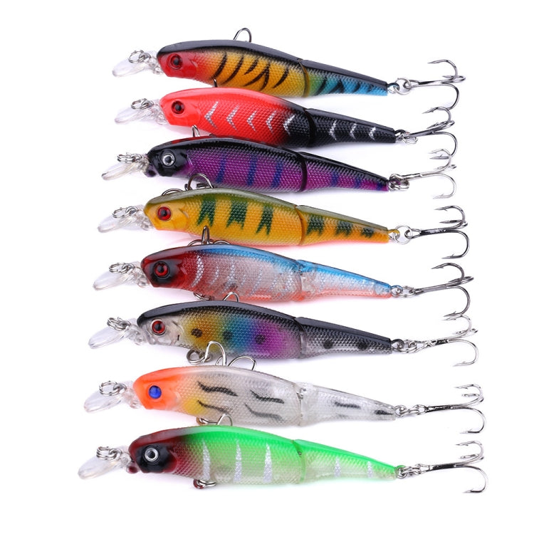 5 pezzi HENGJIA JM010 9 cm 7 g 2 sezioni esca bionica con perline immersione Mino esca finta, JM010 9cm 7g 1, JM010 9cm 7g 2, JM010 9cm 7g 3, JM010 9cm 7g 4, JM010 9cm 7g 5, JM010 9cm 7g 6, JM010 9cm 7g 7, JM010 9cm 7g 8