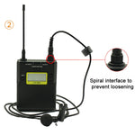 Microfono lavalier wireless 3,5 mm per Sony D11 D21