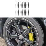 Adesivi per cerchi in lega per Chevrolet Corvette C8, set da 20 pezzi.