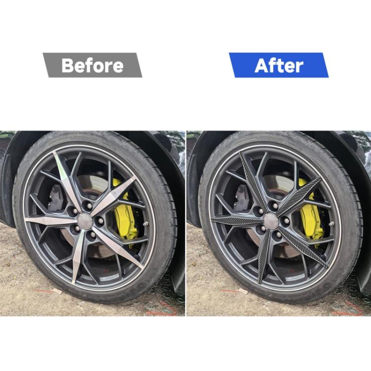 Adesivi per cerchi in lega per Chevrolet Corvette C8, set da 20 pezzi.