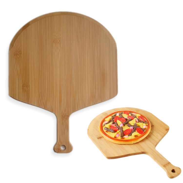 Bamboo Pizza Paddle Cheese Steak Baking Vassoio da portata Tagliere, 38.5x29.5x1cm