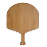 Bamboo Pizza Paddle Cheese Steak Baking Vassoio da portata Tagliere, 38.5x29.5x1cm