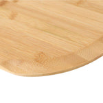 Bamboo Pizza Paddle Cheese Steak Baking Vassoio da portata Tagliere, 38.5x29.5x1cm