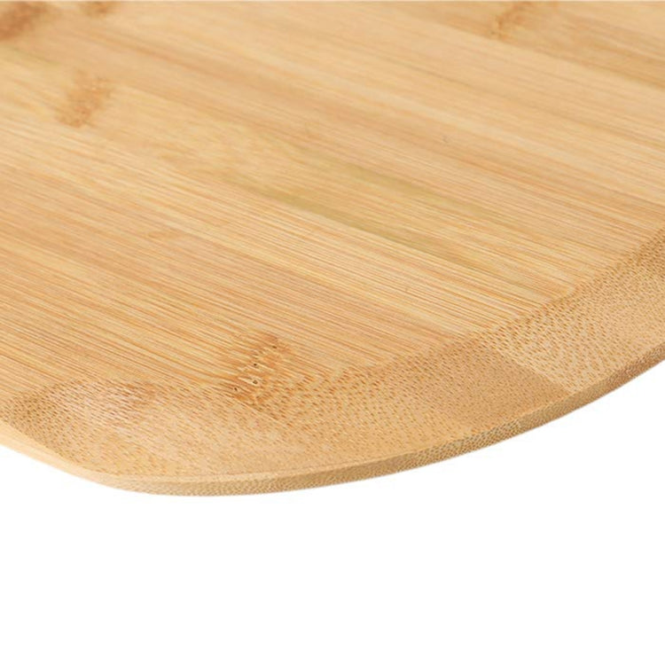 Bamboo Pizza Paddle Cheese Steak Baking Vassoio da portata Tagliere, 38.5x29.5x1cm
