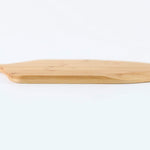 Bamboo Pizza Paddle Cheese Steak Baking Vassoio da portata Tagliere, 38.5x29.5x1cm