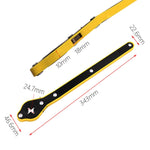 Chiave multifunzionale salva-lavoro da 2 pezzi, Shake Handle With Conversion Head