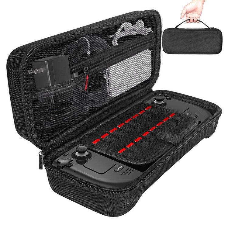 Per Steam Deck Game Console Storage Bag Borsa rigida in tessuto EVA Oxford portatile, Storage Hard Bag
