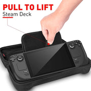 Per Steam Deck Game Console Storage Bag Borsa rigida in tessuto EVA Oxford portatile, Storage Hard Bag