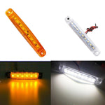 MK-224 10pcs 12-24V camion rimorchio 9LED luce laterale fanale posteriore luce di segnalazione, MK-224(Red), MK-224(Yellow), MK-224(White)