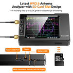 NanoVNA-H Analizzatore antenna 50KHz-1.5GHz TFT 2,8 pollici