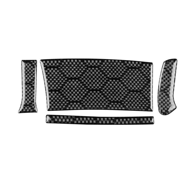 Per Infiniti G37/G25/Q60 4 pezzi/set adesivo per pulsante volante guida a destra copertura sinistra, Right-Hand Drive