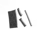 Per Infiniti G37/G25/Q60 4 pezzi/set adesivo per pulsante volante guida a destra copertura sinistra, Right-Hand Drive