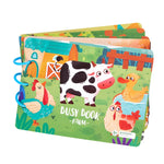 Libro educativo adesivo per bambini 3+ anni 31x22 cm