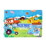 Libro educativo adesivo per bambini 3+ anni 31x22 cm