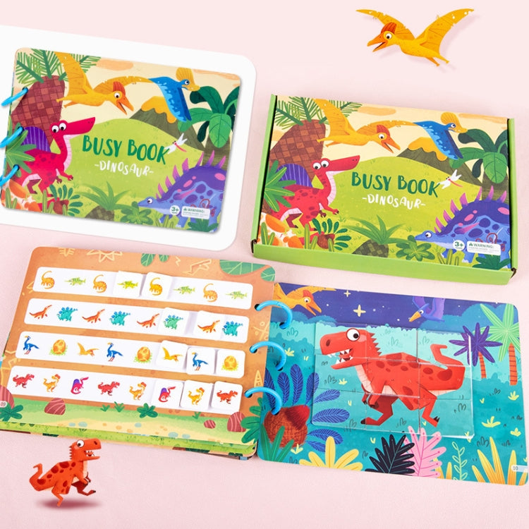 Libro educativo adesivo per bambini 3+ anni 31x22 cm