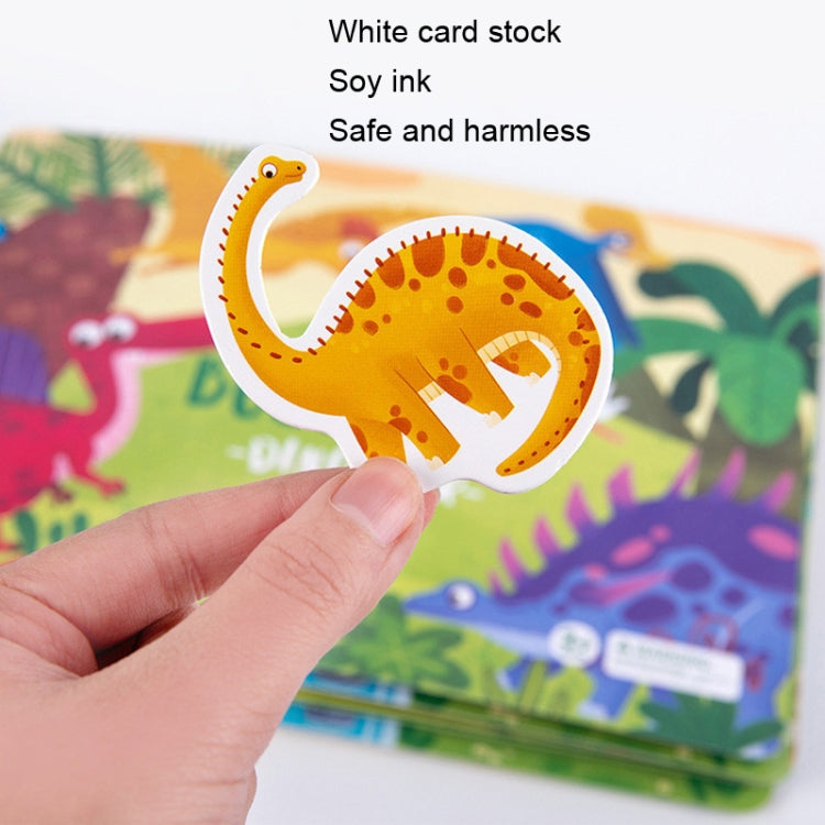Libro educativo adesivo per bambini 3+ anni 31x22 cm