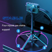 Supporto selfie Bluetooth pieghevole girevole 360°