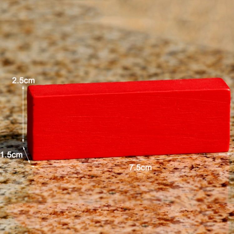 Gioco da tavolo in legno 54 pezzi colorati per bambini