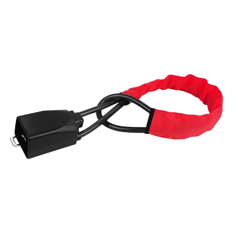 S308 Serrature antifurto di sicurezza della serratura della fune metallica del volante dell'automobile, S308 Red, S308 Yellow, S308 Black