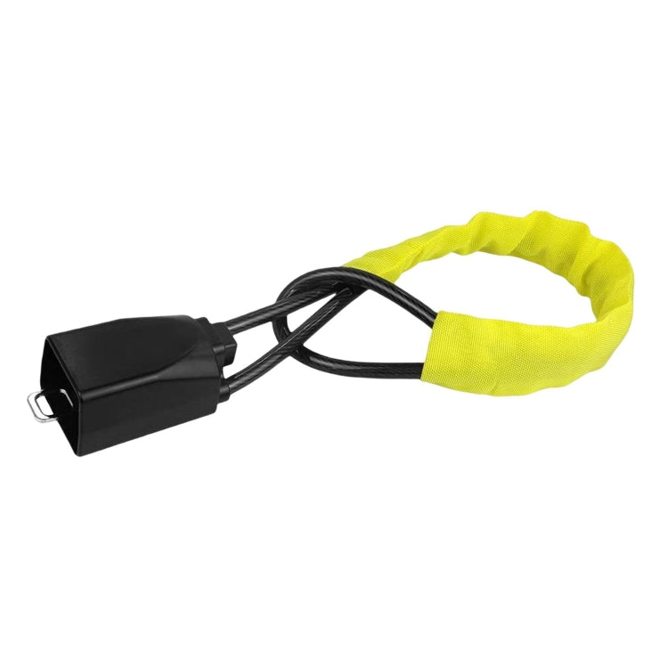 S308 Serrature antifurto di sicurezza della serratura della fune metallica del volante dell'automobile, S308 Red, S308 Yellow, S308 Black
