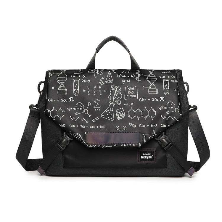 LUCKYBAT Borsa per laptop Airbag Borsa a tracolla anti-caduta, S 13.3-16 Inch, L 16 Inch