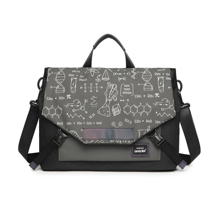 LUCKYBAT Borsa per laptop Airbag Borsa a tracolla anti-caduta, S 13.3-16 Inch, L 16 Inch
