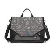 LUCKYBAT Borsa per laptop Airbag Borsa a tracolla anti-caduta, S 13.3-16 Inch, L 16 Inch