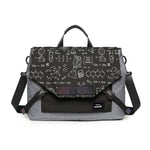 LUCKYBAT Borsa per laptop Airbag Borsa a tracolla anti-caduta, S 13.3-16 Inch, L 16 Inch