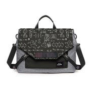 LUCKYBAT Borsa per laptop Airbag Borsa a tracolla anti-caduta, S 13.3-16 Inch, L 16 Inch