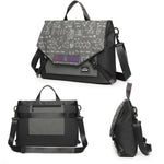 LUCKYBAT Borsa per laptop Airbag Borsa a tracolla anti-caduta, S 13.3-16 Inch, L 16 Inch