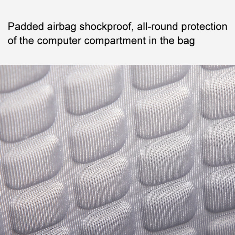 LUCKYBAT Borsa per laptop Airbag Borsa a tracolla anti-caduta, S 13.3-16 Inch, L 16 Inch