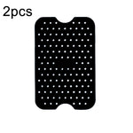 Per friggitrici ad aria NINJA DZ201 DZ401 2 pezzi fodera rettangolare in silicone
