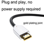 2.0 Versione HDMI Fiber Optical Line 4K Ultra High Clear Line Cavo di collegamento per monitor, lunghezza:, 10m, 15m, 20m, 25m, 30m, 35m, 40m, 50m, 60m With Shaft, 70m With Shaft, 80m With Shaft, 90m With Shaft, 100m With Shaft, 150m With Shaft        ...